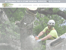 Tablet Screenshot of mytreeman.com
